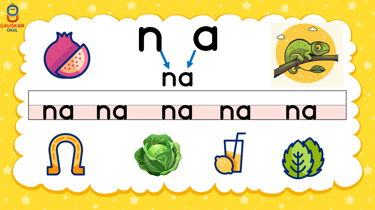 “na” Hecesi Çalışma Kağıdı İndir