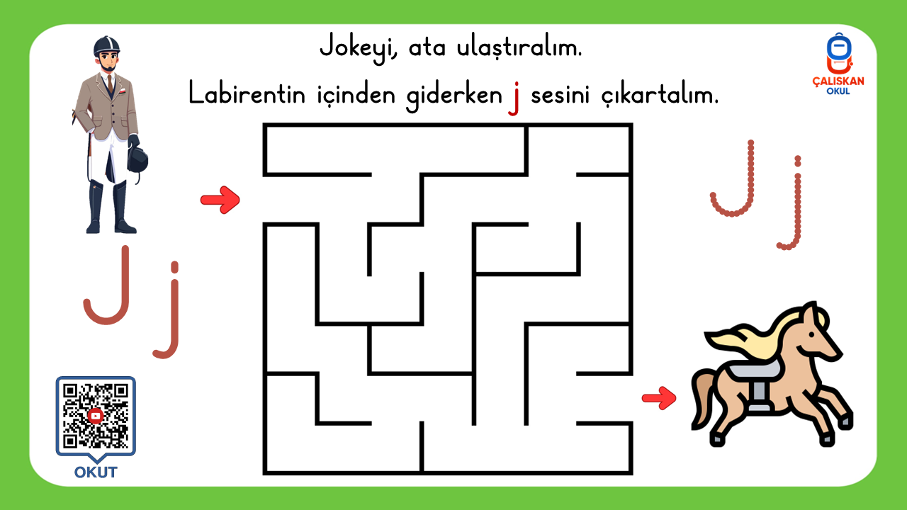 J Sesi Labirent Etkinlikleri
