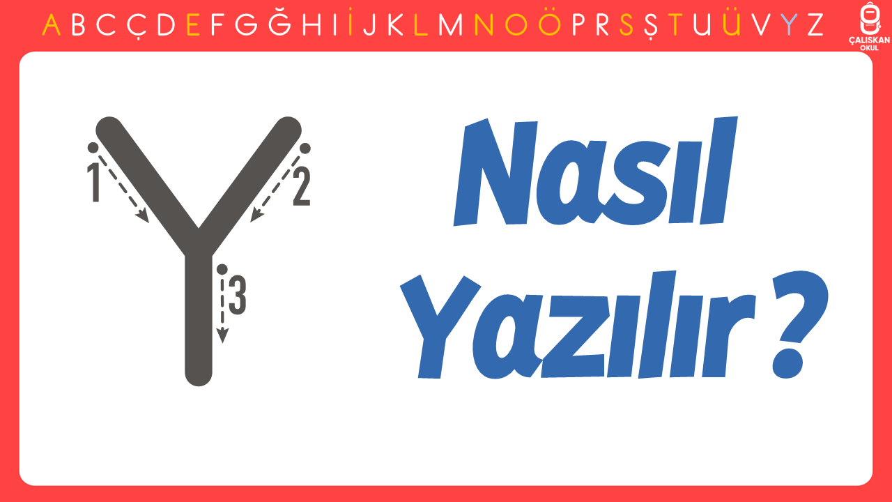 Büyük Y Harfi Nasıl Yazılır? (Yeni Müfredat)