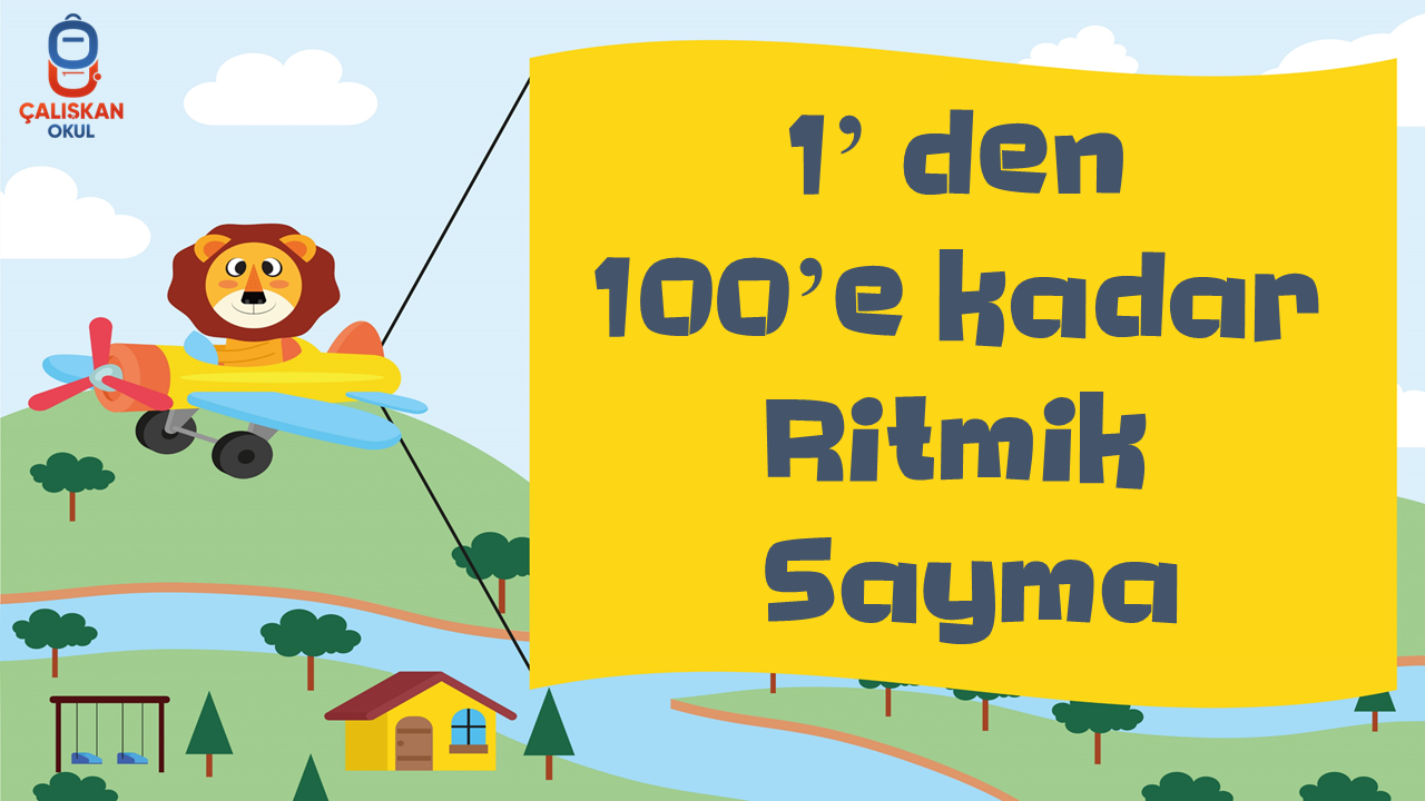 1. Sınıf Sayı Sayma – 1’den 100’e kadar Ritmik Sayma – PowerPoint Sunusu İNDİR