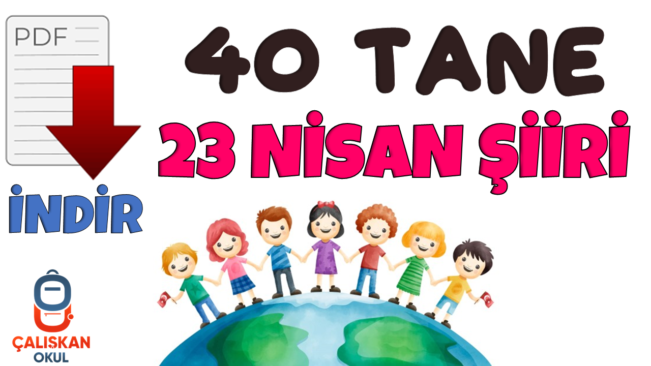 40 Tane 23 Nisan Şiir İndir