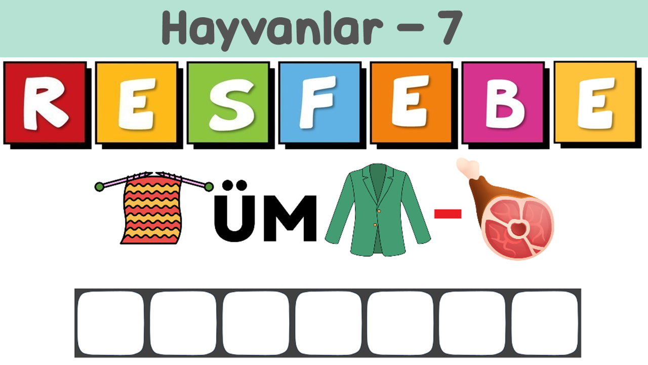 HAYVAN RESFEBELERİ 7