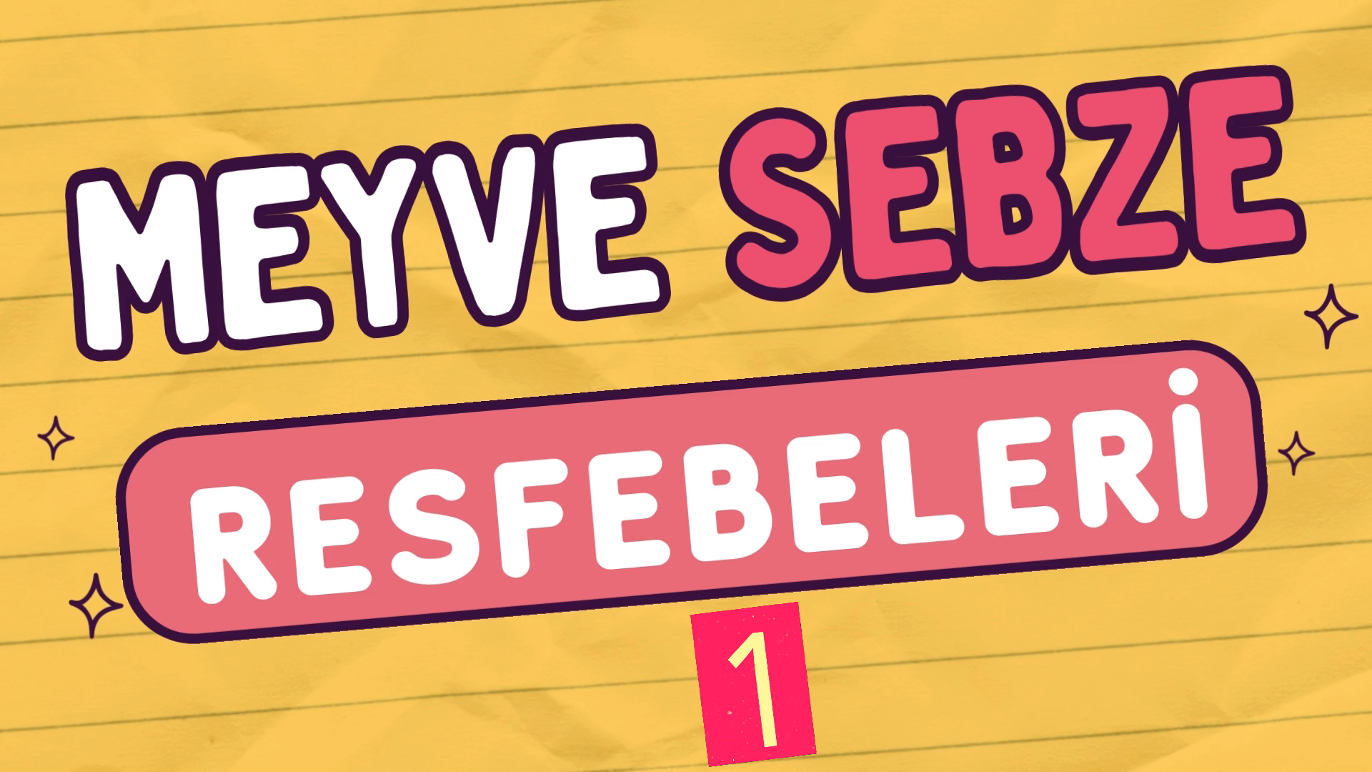 MEYVE – SEBZE RESFEBE BULMACA – 1