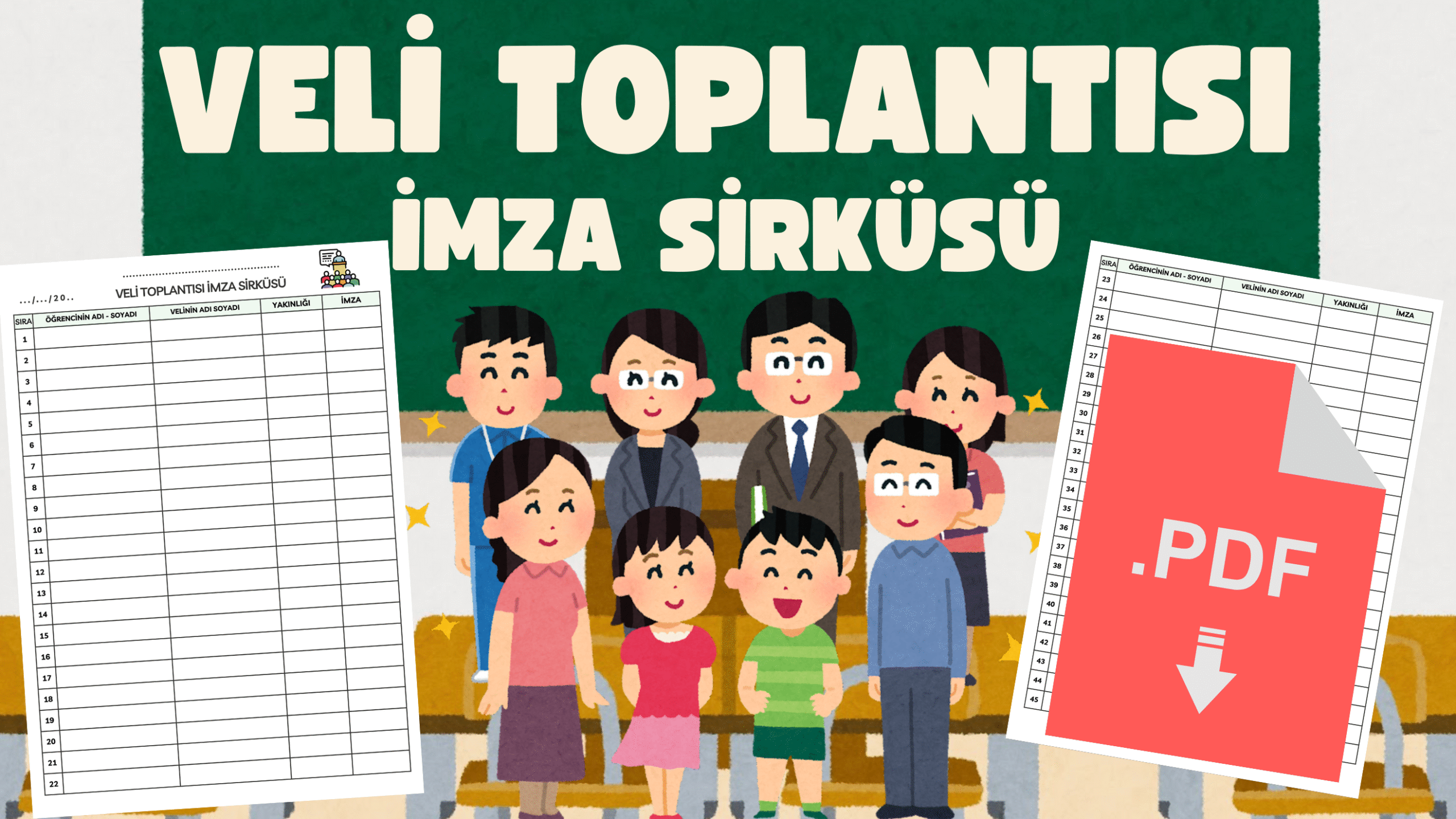 VELİ TOPLANTISI İMZA SİRKÜSÜ