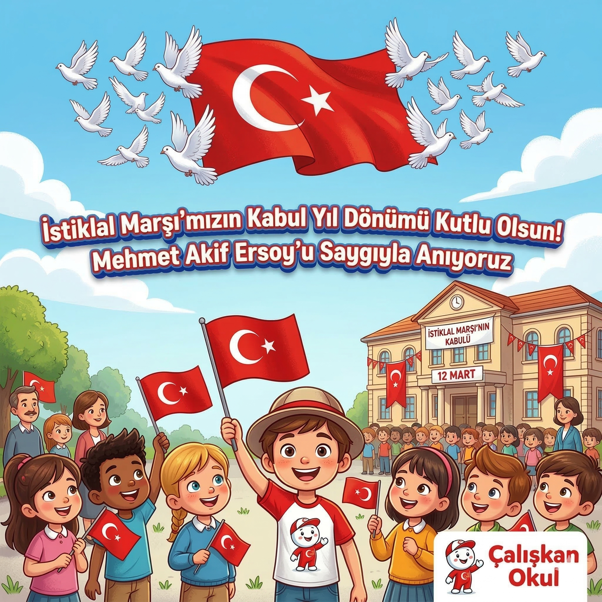 İSTİKLÂL MARŞIMIZIN KABUL YIL DÖNÜMÜ KUTLU OLSUN